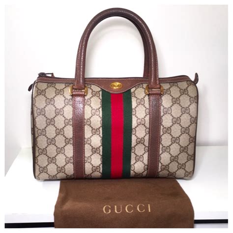 gucci vintage bags 80s|old style vintage gucci bag.